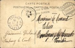 CPA Piz Bernina Von der Diavelezzahutte gesehen