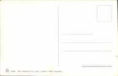 Parte posterior S Margherita E Chiavari del panorama de Portofino Kulm de la POSTAL de la VENDIMIA