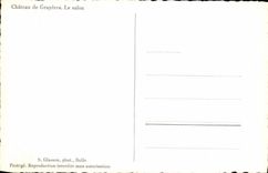 CPM Chateau de Gruyeres Le Salon