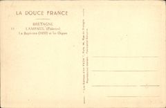 CPA Lampaul Finistere La Bretagne Le baptiste et les orgues