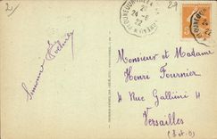 VINTAGE POSTCARD Brignogan Finistere Rocks of the vault