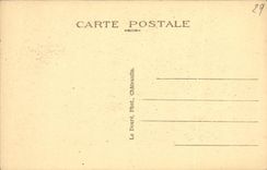 VINTAGE POSTCARD Pleyben the Martyrdom Southern part