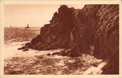 CPA Pointe Du Raz L entree de la chambre d olivier