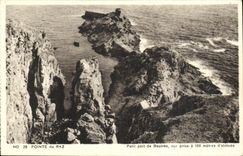 CPA La Pointe du raz Petit port de Bestree 