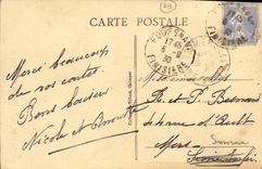 CPA La Pointe du raz Les Courants du Raz de Sein