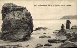 CPA La Pointe du raz La Plage et la baie des Trepasses