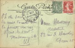 CPA La Pointe du raz La Baie des Trepasses Le Roc Hier