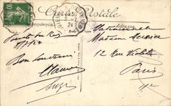 CPA La Pointe du raz La porte de l enfer Enfants