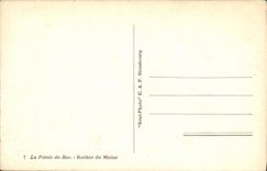 CPA La Pointe du Raz Rocher du moine