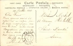 CPA La Pointe du Raz Le Moine couche et le gnome