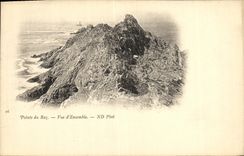 CPA La Pointe du Raz Vue d Ensemble