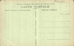 VINTAGE POSTCARD Landevennec Ruins of L Abbey church