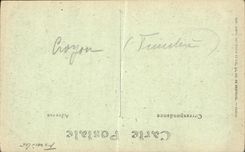 VINTAGE POSTCARD Crozon