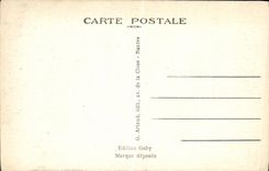 VINTAGE POSTCARD Bridge Cross Porch of L Church