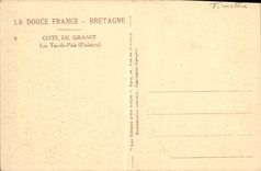 CPA Cote De Granit Les Tas de Pois
