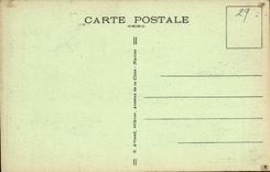 VINTAGE POSTCARD Crozon Hotel of the Virgin