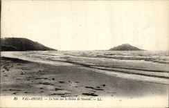 VINTAGE POSTCARD Valley Andre the Evening on the Strike of Nantois