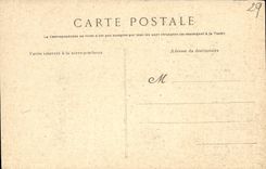 VINTAGE POSTCARD  a  Penmarch Rocks of Gurnole Saint the Rabbit Head