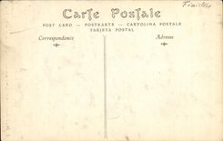 VINTAGE POSTCARD Locronan Frontage of L Church