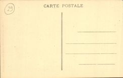 VINTAGE POSTCARD Locronan the hapelle one of ND of Good news the fountain of Saint Renan Children