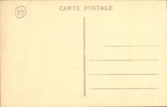 VINTAGE POSTCARD Locronan Apse of L Church the Cross of the Cemetery