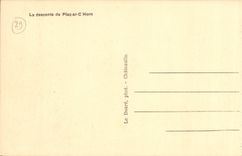 Perdon de Locronan de la POSTAL de la VENDIMIA gran de la pendiente de Tromenie del folklore del cuerno de Plac AR C