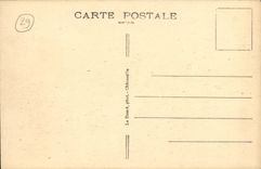 POSTAL Locronan Tromenie grande de la VENDIMIA la procesion que deja el traje del folklore de la ciudad