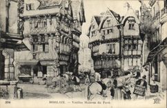 CPA Morlaix Vieilles Maisons du Pave