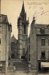 CPA Morlaix Le Clocher de L Eglise Saint Melaine