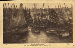 CPA Morlaix Le Port de Camaret par Bouille Bateaux 