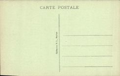 VINTAGE POSTCARD Holy pol  Of Interior Leon of the Basilica Low Dimensions and Furnace bridge of the Sacring heart