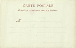 VINTAGE POSTCARD Holy pol  Of Leon Porch of Creisker