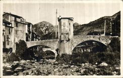 CPA Sospel Le Pont Vieux et la Bevera