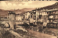 CPA Sospel Le Pont Vieux et la Bevera