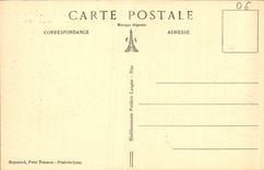 CPA Les Gorges du Loup Le Viaduc et la Route des gorges