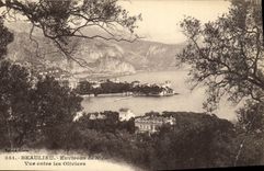 CPA Beaulieu Vue entre LEs Oliviers