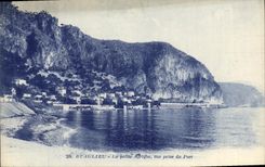 CPA Beaulieu Sur Mer La Pelite Afrique vue Prise du port