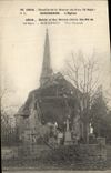 VINTAGE POSTCARD Ecriennes L Militaria Church