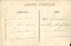 VINTAGE POSTCARD the Great War Fortifications of the Labyrinth after L French occupation Militaria Distinct