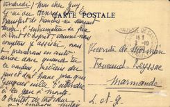 VINTAGE POSTCARD Nd Sanctuary of Grace Vault of the small headland dediee to died of the Militaria Great War