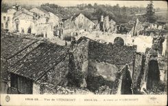 VINTAGE POSTCARD Vitrimont Militaria