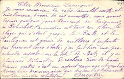 VINTAGE POSTCARD the Borough of Batz the bridge of the devil