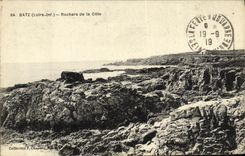 VINTAGE POSTCARD Batz Rocks of the dimension