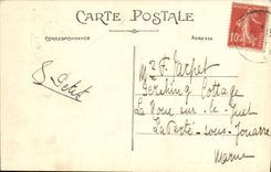 VINTAGE POSTCARD Batz Rocks of the dimension