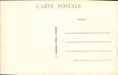 VINTAGE POSTCARD Batz View of the salt water marshes