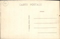 VINTAGE POSTCARD Saint Nazaire Boulevard of L ocean Public garden Ayme Duquaire