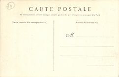 VINTAGE POSTCARD St Nazaire the botanical garden