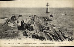 VINTAGE POSTCARD St Nazaire the Point Villez Martin