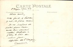 VINTAGE POSTCARD Saint Nazaire the Basin with the Moonlight Boats