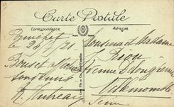 VINTAGE POSTCARD Pornichet enjants on the beach